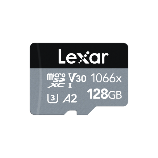 Lexar Professional 1066x microSDXC UHS-I Card SILVER Series(LMS1066128G)