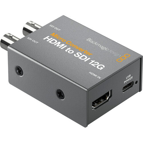 Blackmagic Design Micro Converter HDMI to SDI 12G with Power Supply