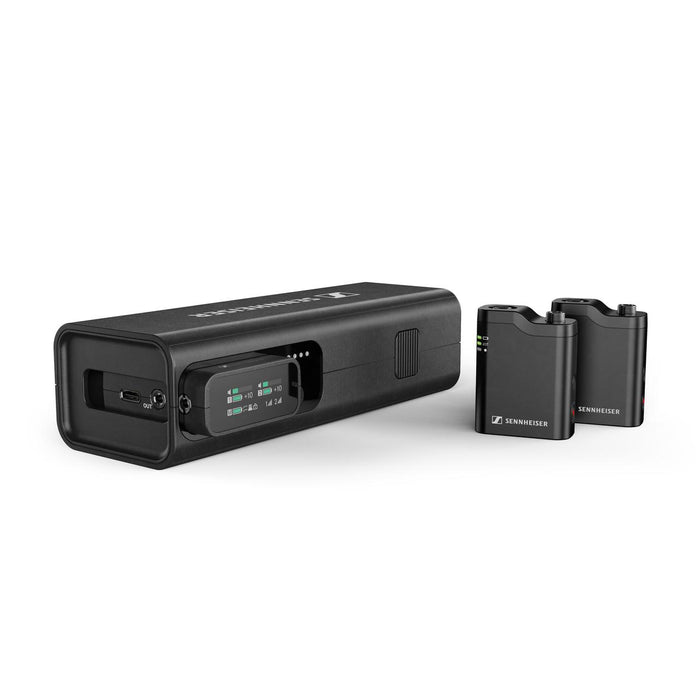 Sennheiser Profile Wireless 2-channel all-in-one clip-on & handheld microphone system